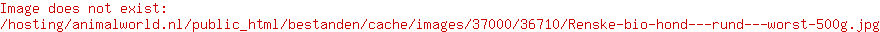 Renske hondenvoer Bio rund 500 gr