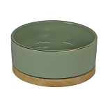 Voer- en Drinkbak Zeegroen 16 cm