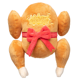 FuzzYard Hondenspeelgoed Let's Get Basted Roast S