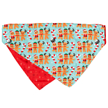 FuzzYard Bandana Holly Jolly Dynamic Trio
