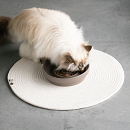 D&D I Love Happy Cats Placemat Jill Beige Ø 40 cm
