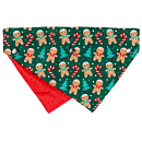 FuzzYard Bandana Jolly Gingerbread & Canes