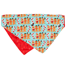 FuzzYard Bandana Holly Jolly Dynamic Trio