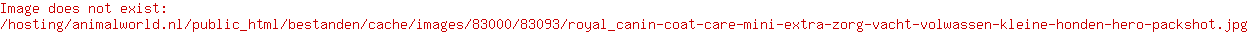Royal Canin hondenvoer Coat Care Mini1 kg