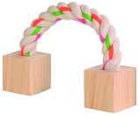 Trixie flostouw met hout