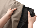 Hunter orthopedisch hondenkussen Merida Taupe
