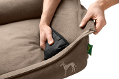 Hunter orthopedisch hondenmand Merida Taupe