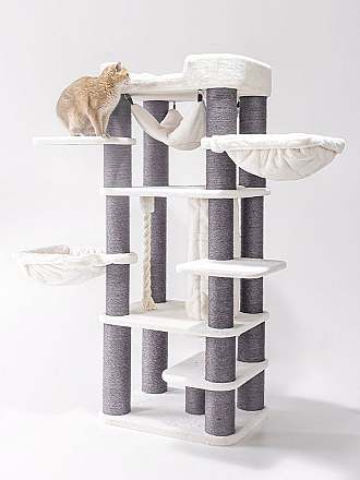 Petrebels Krabmeubel Lucky Bastards Panorama 185 Off White