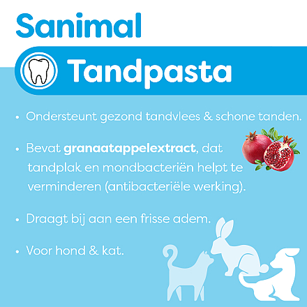 Sanimal Tandpasta 70 gr