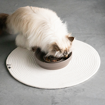 D&D I Love Happy Cats Placemat Jill Beige Ø 40 cm
