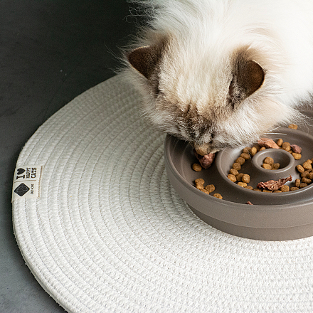 D&D I Love Happy Cats Placemat Jill Beige Ø 40 cm