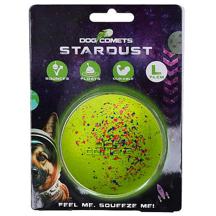 Dog Comets Ball Stardust Groen