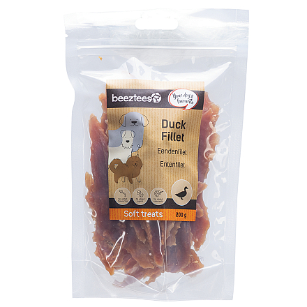 Beeztees Eendenfilet 200 gr