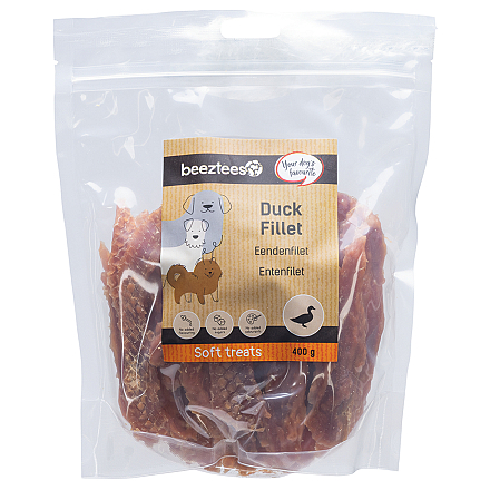 Beeztees Eendenfilet 400 gr