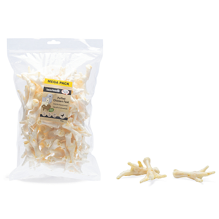 Beeztees Gepofte Kippenpoten 750 gr