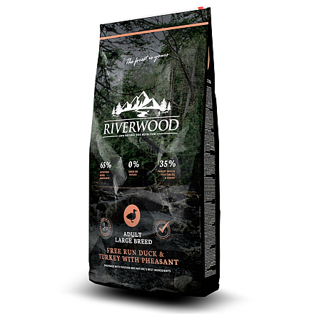 Riverwood hondenvoer Adult Large Breed Duck & Turkey 2 kg