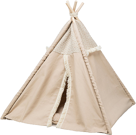 TRIXIE tipi Boho beige 55 x 65 x 55 cm