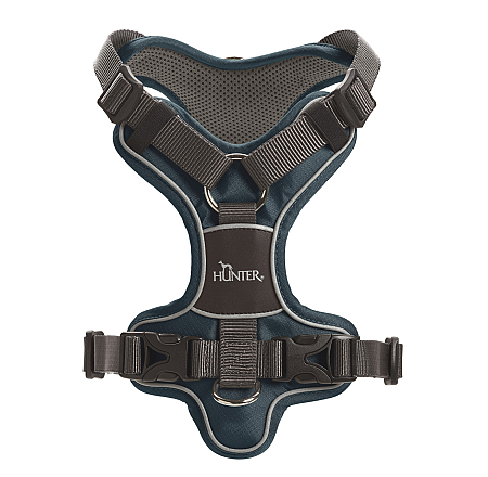 Hunter hondentuig Divo Donkerblauw/Grijs