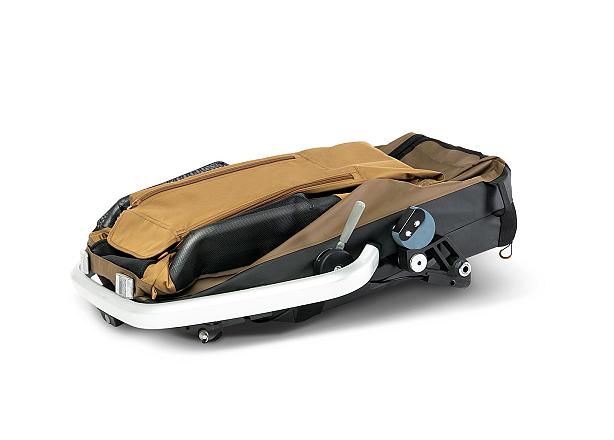 Croozer hondenfietskar Dog Enna Geel + gratis kussen