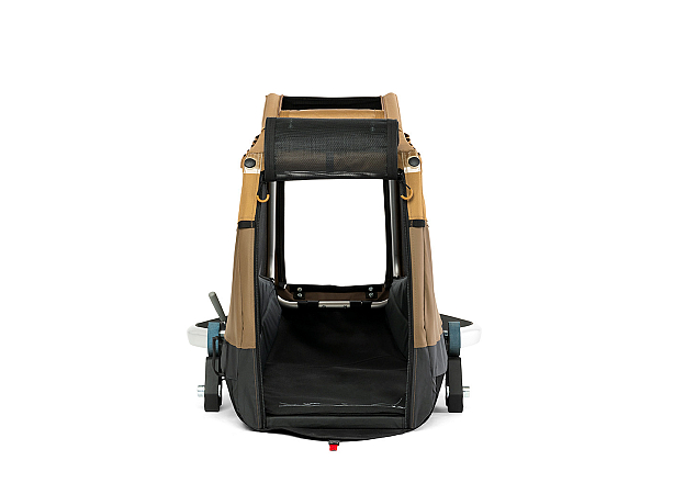 Croozer hondenfietskar Dog Enna Geel + gratis kussen